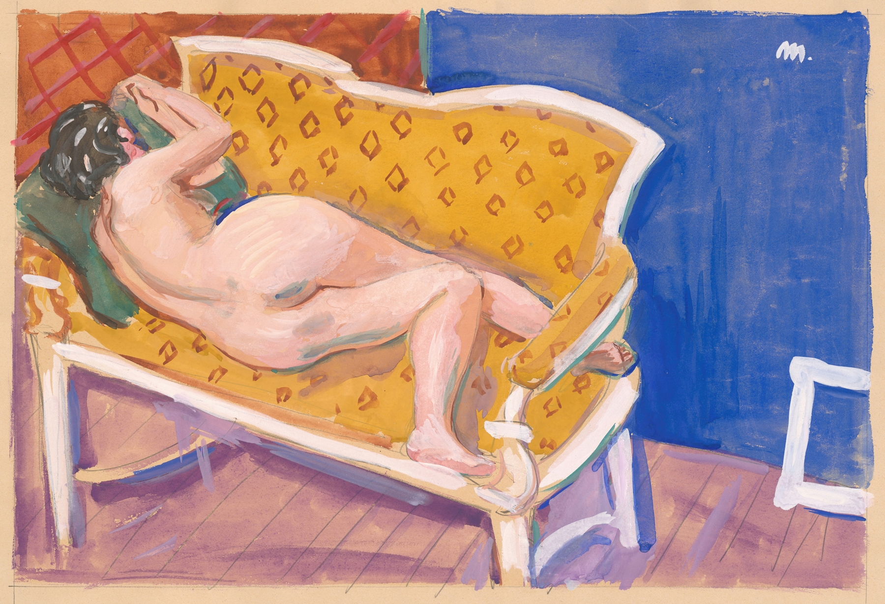 Cyprián Majerník — Reclining Nude